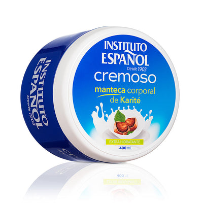 Manteca de karité kermainen vartalovoi 400 ml - INSTITUTO ESPAÑOL