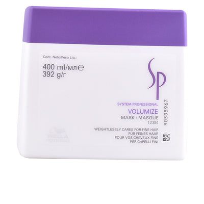 Sp volumize -naamio 400 ml - SYSTEM PROFESSIONAL