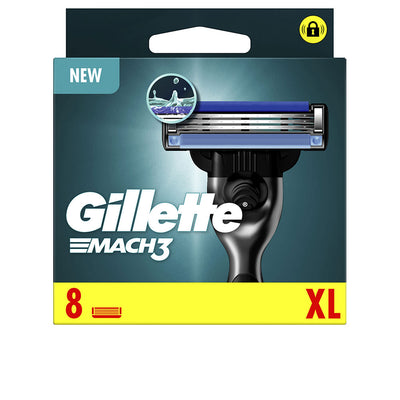 Mach 3 -laturi, 8 täyttöpakkausta - GILLETTE