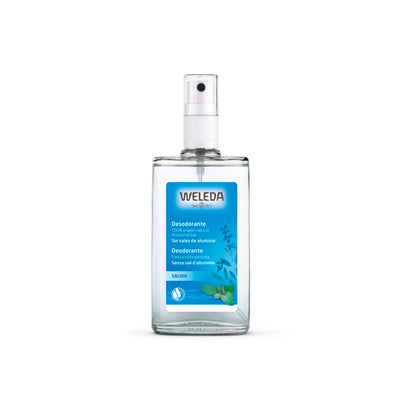 Salvia deodorantti 100% luonnollinen alkuperä spray 100 ml - WELEDA