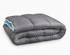 All-in one lazy dekbed Antrasiitti/Sininen - Vuodevaatteet