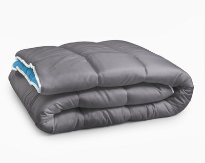 All-in one lazy dekbed Antrasiitti/Sininen - Vuodevaatteet