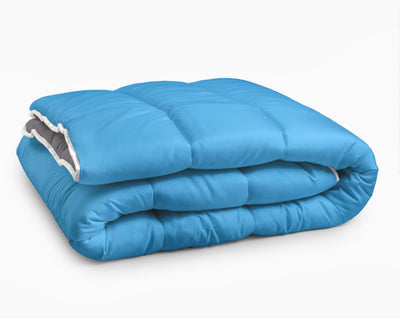 All-in one lazy dekbed Antrasiitti/Sininen - Vuodevaatteet