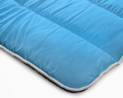 All-in one lazy dekbed Musta/Sininen - Vuodevaatteet