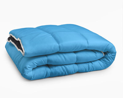 All-in one lazy dekbed Musta/Sininen - Vuodevaatteet