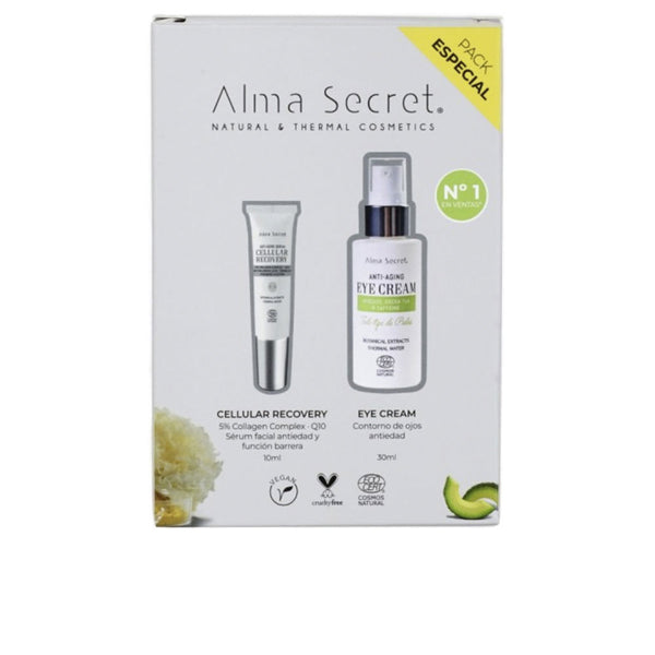 Alma Secret Anti-Aging Eye Cream Set 2 Pcs | Vuodevaatteet.fi