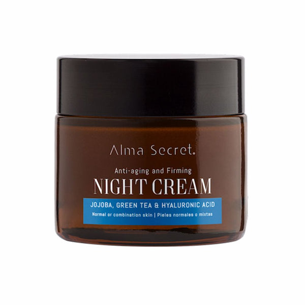 Alma Secret Night cream multi-reparadora antiendad sekaihoille 50 ml | Vuodevaatteet.fi
