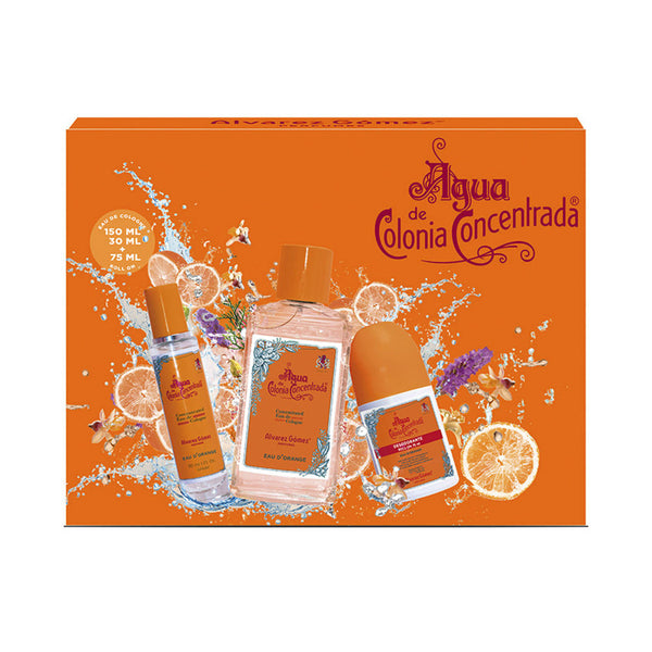 Alvarez Gomez Agua de colonia concentrada d'orange sarja 3 kpl | Vuodevaatteet.fi