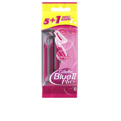 Venus blue ii plus kertakäyttöiset karvanpoistoterät 6 kpl - GILLETTE