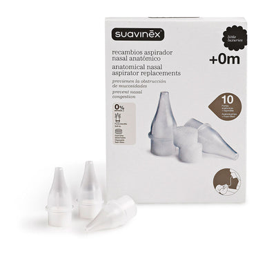 Recambio aspirador nasal 10 kpl - SUAVINEX