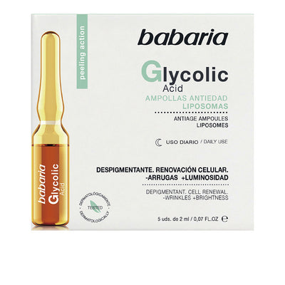 Glycolic acid solujen uudistuminen ampullit 5 x 2 ml - BABARIA