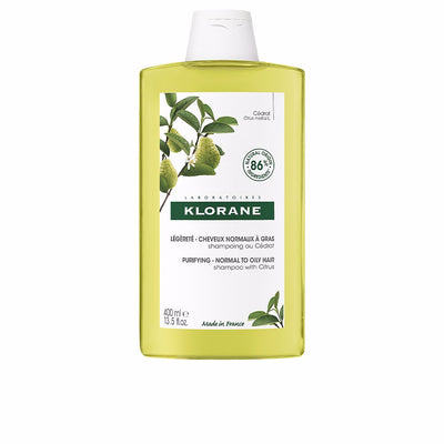 A la cidra kevyt shampoo normaaleille/rasvoittuville hiuksille 400 ml - KLORANE