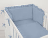 Pinnasängyn Reunapehmuste - Pastel Blue