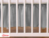 Bobono - Pölyhelma 140 x 70 cm riippuvat sydämet antrasiitti