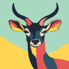 Antelope 20x20cm - Paint By Numbers