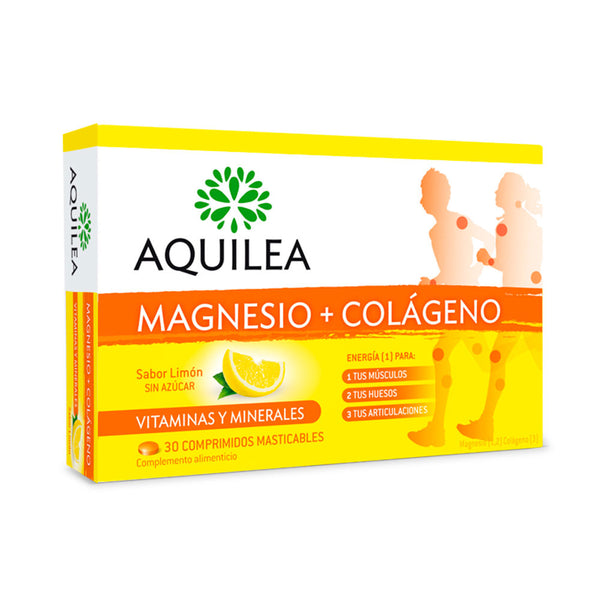 Aquilea Magnesio + Colágeno Comprimidos Masticables 30 U | Vuodevaatteet.fi