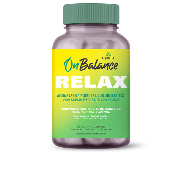 Aquilea Onbalance Relax Gummies 60 U | Vuodevaatteet.fi