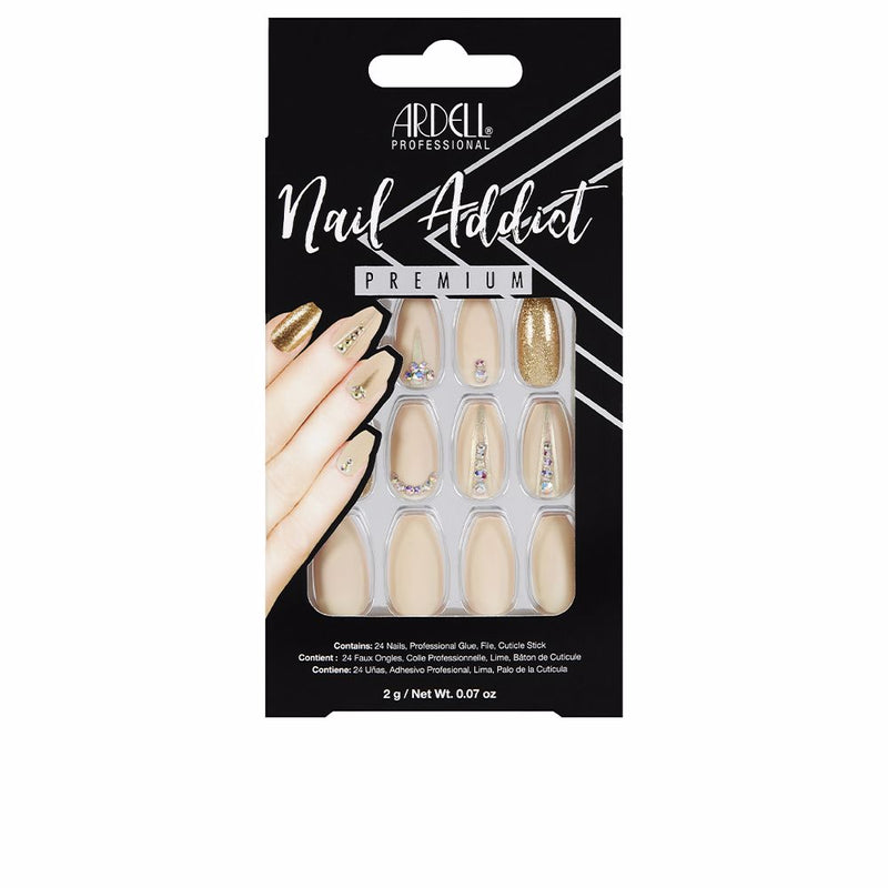 Ardell Nail addict nude jeweled 1 u | Vuodevaatteet.fi