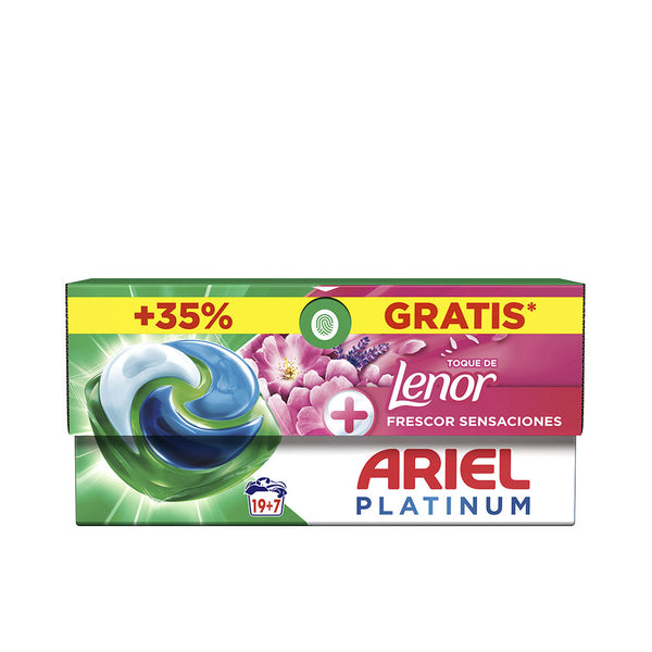 Ariel Platinum Sensations 3-In-1 Detergent 26 Capsules | Vuodevaatteet.fi