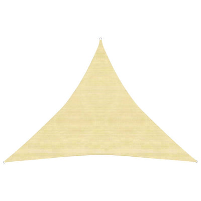 Aurinkopurje 160 g/m² beige 4,5x4,5x4,5 m HDPE