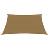 Aurinkopurje 160 g/m² harmaanruskea 3/4x3 m HDPE