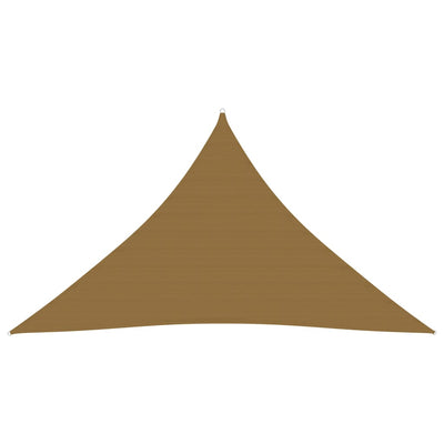 Aurinkopurje 160 g/m² harmaanruskea 3,5x3,5x4,9 m HDPE