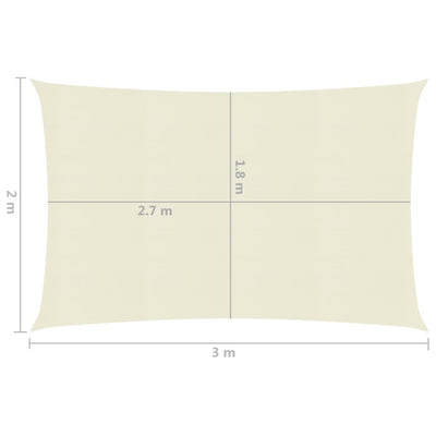 Aurinkopurje 160 g/m² kerma 2x3 m HDPE