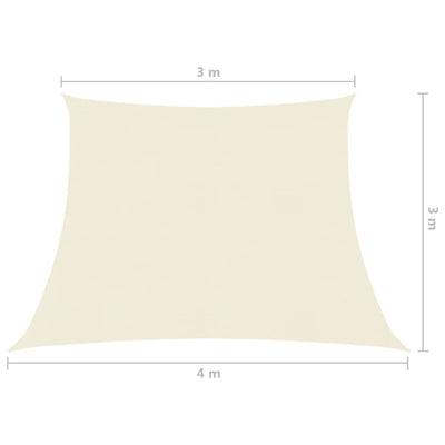 Aurinkopurje 160 g/m² kerma 3/4x3 m HDPE