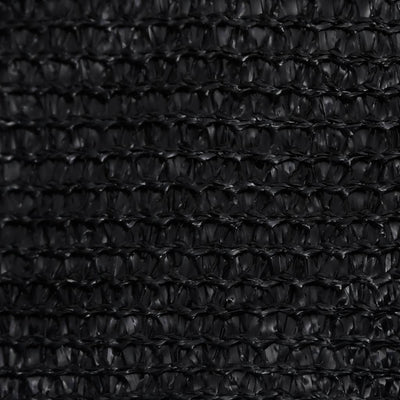 Aurinkopurje 160 g/m² musta 2,5x2,5 m HDPE