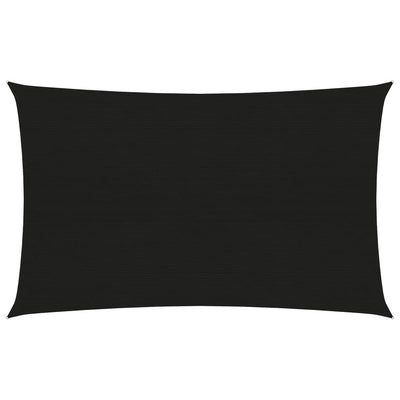 Aurinkopurje 160 g/m² musta 2,5x4,5 m HDPE