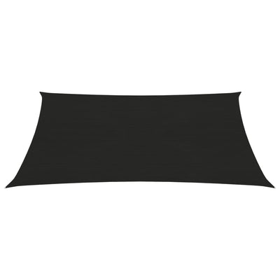 Aurinkopurje 160 g/m² musta 3,5x4,5 m HDPE