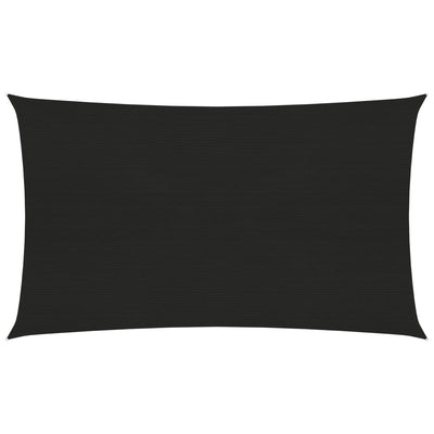 Aurinkopurje 160 g/m² musta 3x6 m HDPE