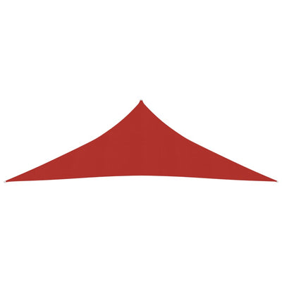 Aurinkopurje 160 g/m² punainen 3,5x3,5x4,9 m HDPE
