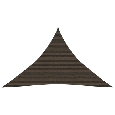Aurinkopurje 160 g/m² ruskea 3,5x3,5x4,9 m HDPE
