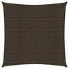 Aurinkopurje 160 g/m² ruskea 4,5x4,5 m HDPE