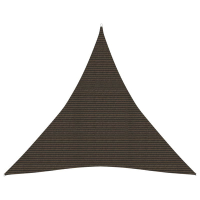 Aurinkopurje 160 g/m² ruskea 4,5x4,5x4,5 m HDPE