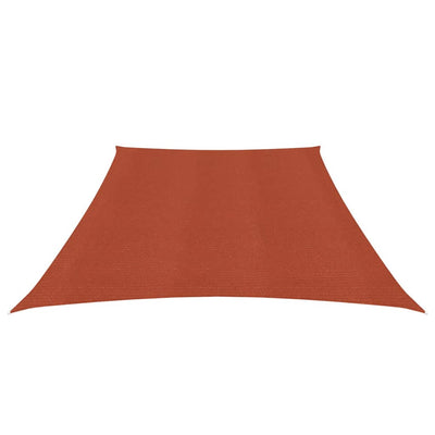 Aurinkopurje 160 g/m² terrakotta 3/4x2 m HDPE