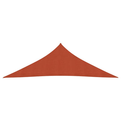 Aurinkopurje 160 g/m² terrakotta 3,5x3,5x4,9 m HDPE