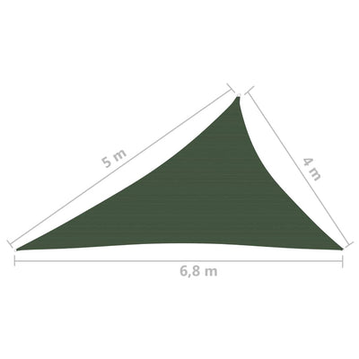 Aurinkopurje 160 g/m² tummanvihreä 4x5x6,8 m HDPE