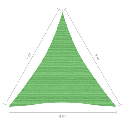 Aurinkopurje 160 g/m² vaaleanvihreä 4x5x5 m HDPE