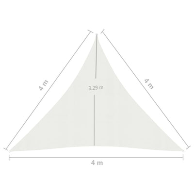 Aurinkopurje 160 g/m² valkoinen 4x4x4 m HDPE