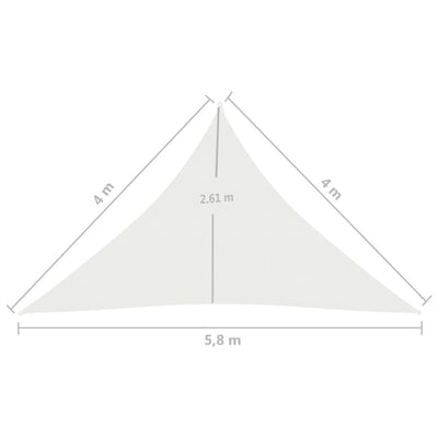 Aurinkopurje 160 g/m² valkoinen 4x4x5,8 m HDPE