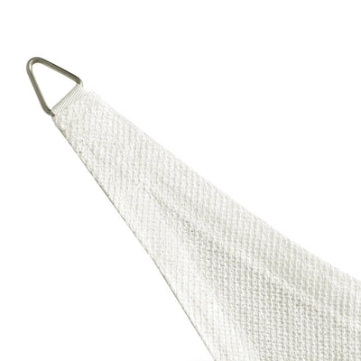 Aurinkopurje HDPE neliö 3,6 x 3,6 m valkoinen