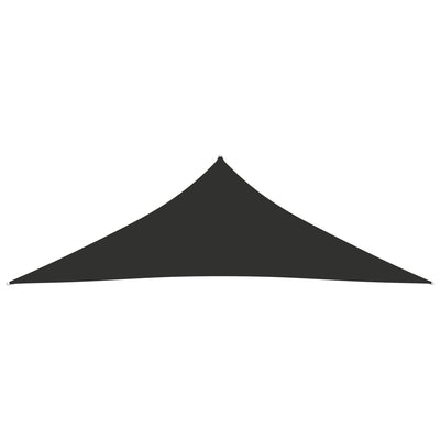 Aurinkopurje Oxford-kangas kolmio 3,5x3,5x4,9 m antrasiitti