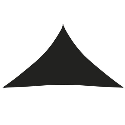 Aurinkopurje Oxford-kangas kolmio 3,5x3,5x4,9 m musta