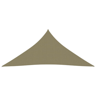 Aurinkopurje Oxford-kangas kolmio 3x3x3 m beige