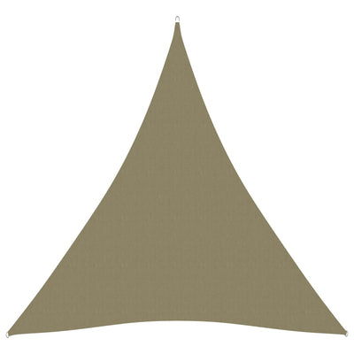 Aurinkopurje Oxford-kangas kolmio 3x4x4 m beige