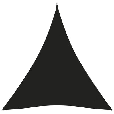 Aurinkopurje Oxford-kangas kolmio 3x4x4 m musta