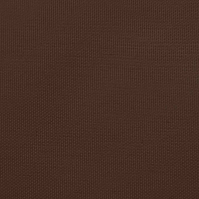 Aurinkopurje Oxford-kangas kolmio 4,5x4,5x4,5 m ruskea