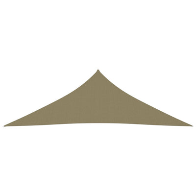 Aurinkopurje Oxford-kangas kolmio 4x4x5,8 m beige